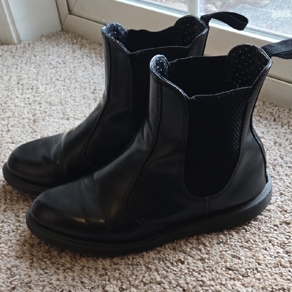 Dr. Martens Black Ankle Boots